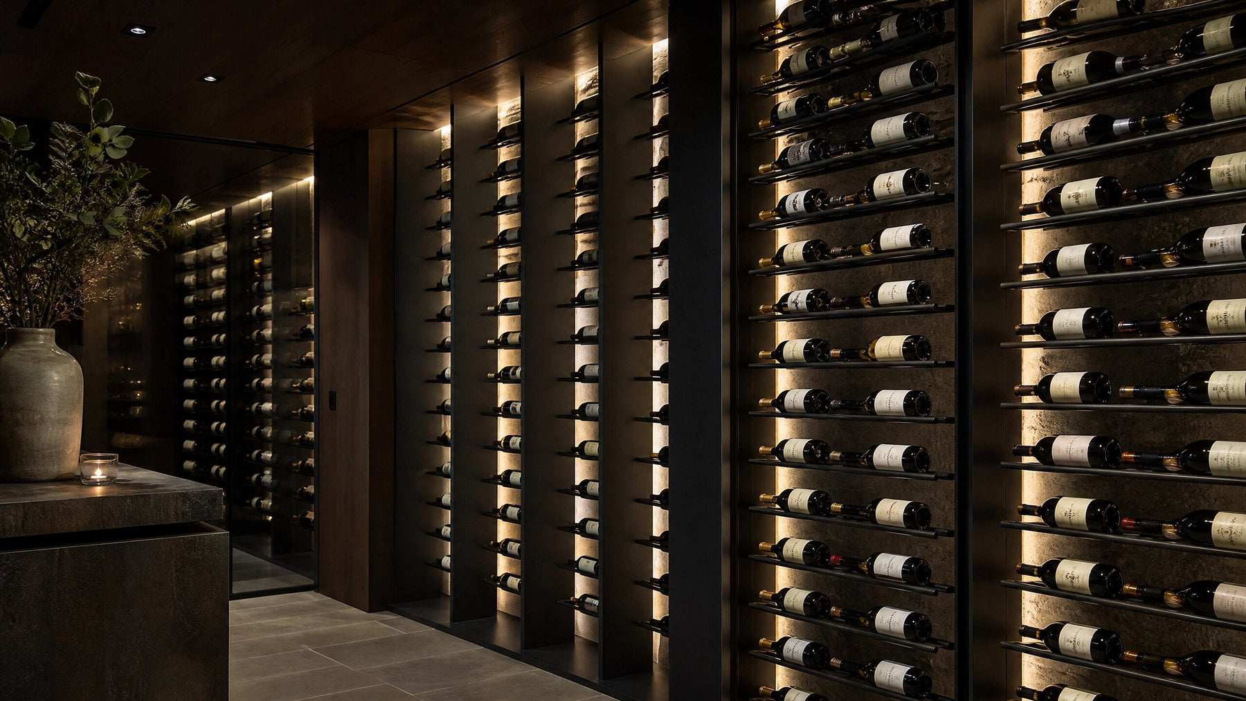 Floor-to-Ceiling vs. Wall-Mounted VintageView Wine Racks: How to Choose the Right Display System