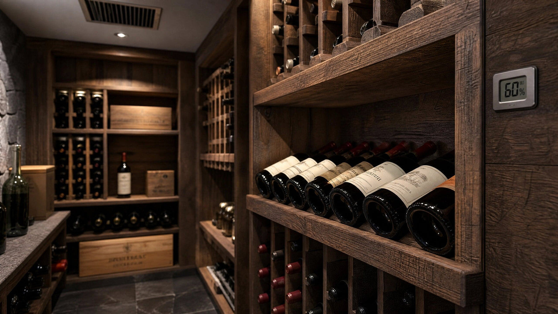 Wine Cellar Humidity: Why 50–70% Matters and How to Achieve It