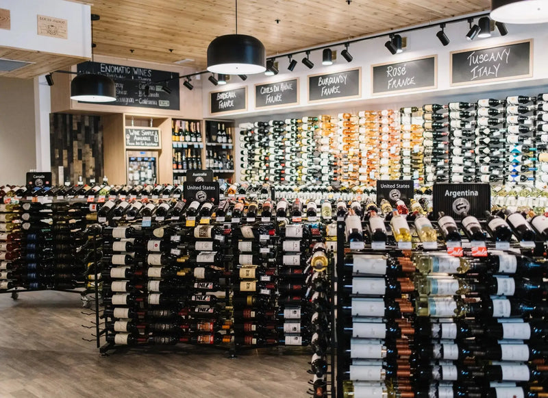 Commercial Aisle Rack 234 Bottle