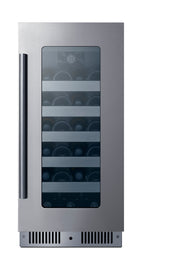 Summit CL155WC1 15 inch wine refrigerator, loaded