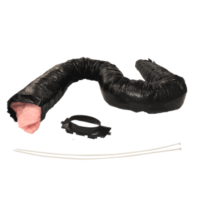 Wine Guardian TTW Duct Collar Kit — Collar + 25 ft of 6" Flex Duct