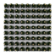 Kessick Eastover wine wall, 81 bottle, Nebia Black finish
