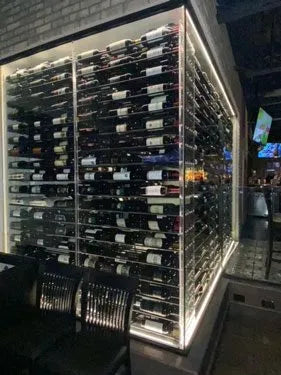 Evolution Wine Tower 92" 162 bottle