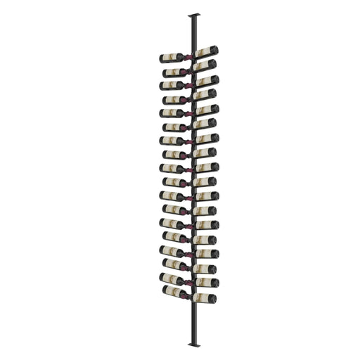 Helix Single Sided Wine Rack Post Kit 10 | Floor-to-Ceiling Mounted Bottle Storage
