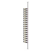 Helix Single Sided Wine Rack Post Kit 10 | Floor-to-Ceiling Mounted Bottle Storage