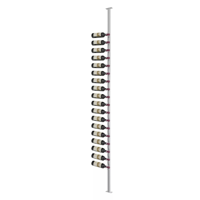 Helix Single Sided Wine Rack Post Kit 10 | Floor-to-Ceiling Mounted Bottle Storage