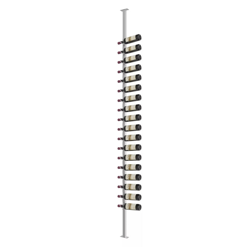Helix Single Sided Wine Rack Post Kit 10 | Floor-to-Ceiling Mounted Bottle Storage