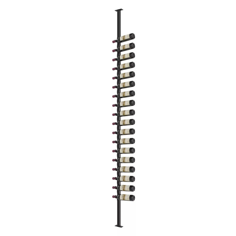 Helix Single Sided Wine Rack Post Kit 10 | Floor-to-Ceiling Mounted Bottle Storage