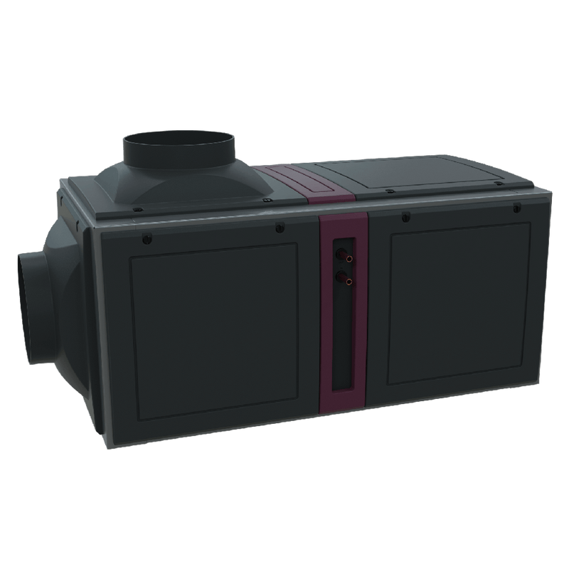 Wine Guardian D088WC water-cooled ducted cooling unit, back view