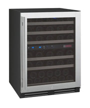 Allavino VSWR56-2SR20 56 bottle dual zone stainless steel wine refrigerator