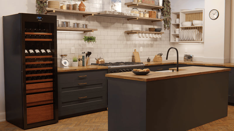 Luxury "Aficionado Style" Multi-Zone Wine Refrigerator