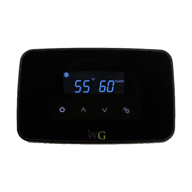 Wine Guardian remote interface controller and thermostat