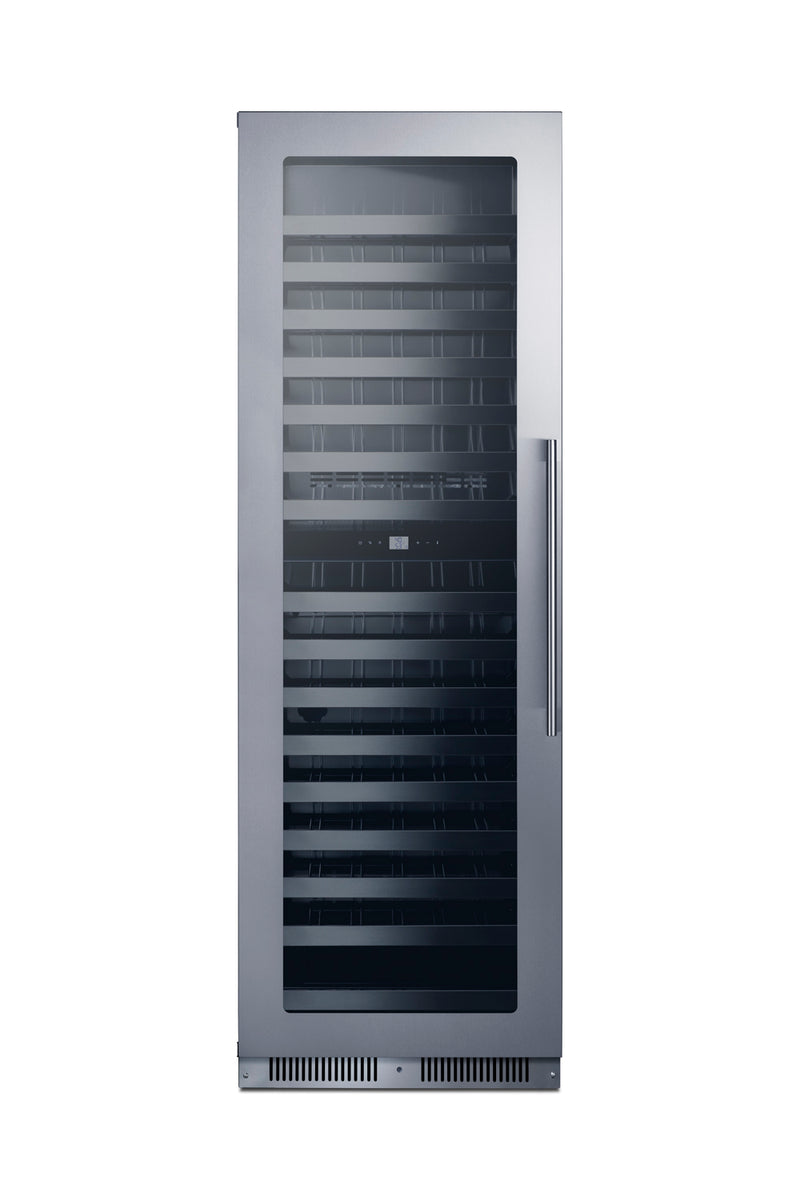 Summit SDHWC98LHD wine cellar, left hand door, front