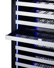 Summit SDHWC98 full-extension wire shelf on ball-bearing glides