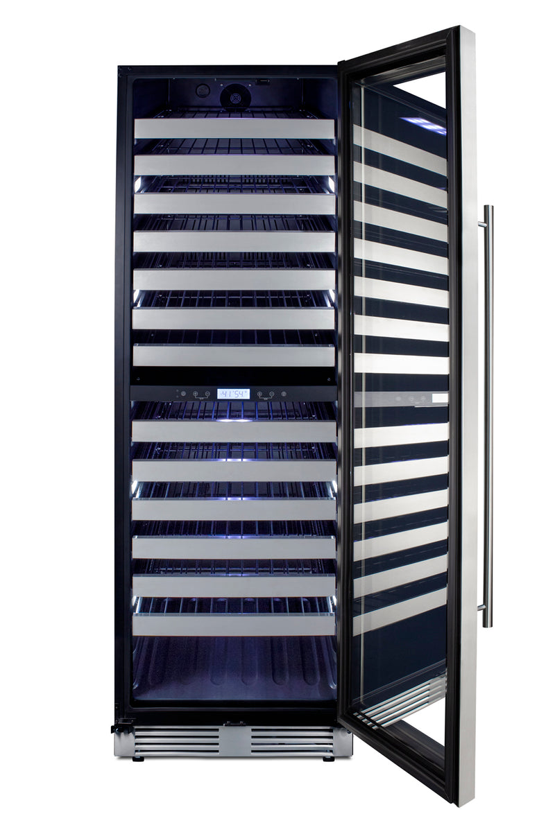 Summit SWCP2163 wine cellar with door open