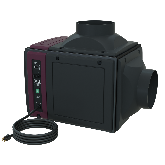 Wine Guardian DS025 split fan coil, indoor section, included in the complete system
