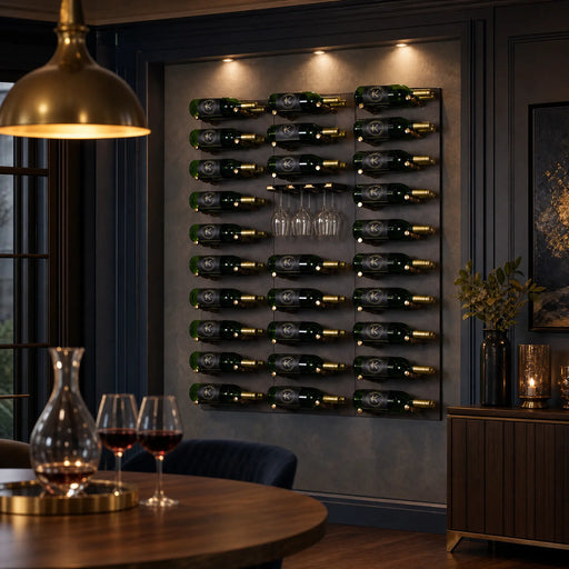 Kessick Southampton wine wall in a room setting
