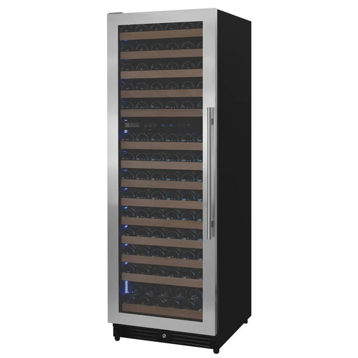 Reserva Series 154 Bottle 71" Tall Dual Zone Right Hinge Stainless Steel Wine Refrigerator
