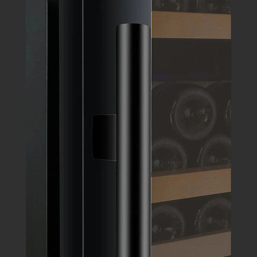 24" Wide FlexCount II Tru-Vino 177 Bottle Single Zone Black Right Hinge Wine Refrigerator