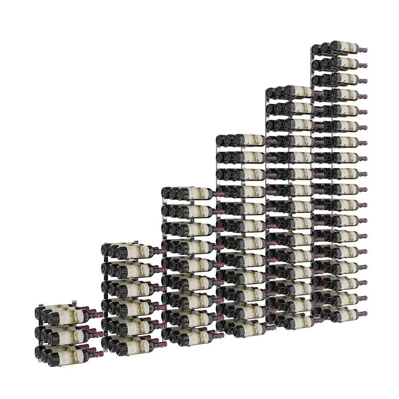 W Series Under the Stairs Wine Wall Kit Mounted Metal Wine Rack Kit