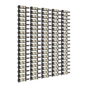 W Series Feature 6 Wall Mounted Metal Wine Rack kit