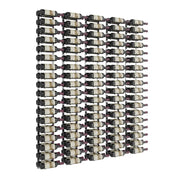 W Series Feature 6 Wall Mounted Metal Wine Rack kit