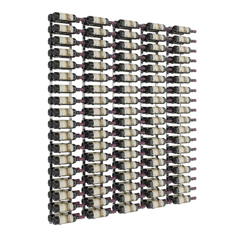 W Series Feature 6 Wall Mounted Metal Wine Rack kit