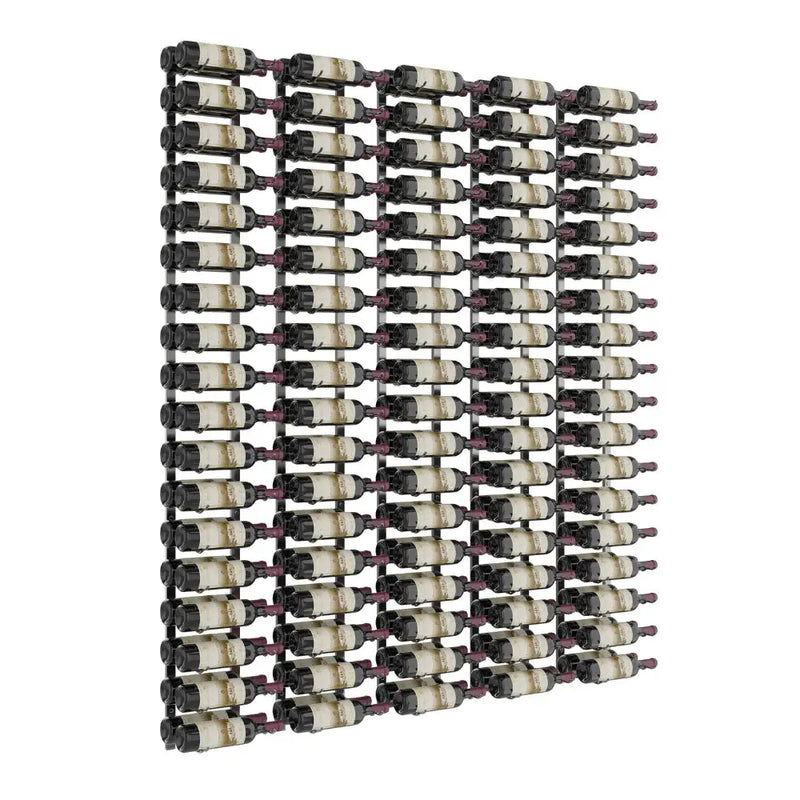 W Series Feature 6 Wall Mounted Metal Wine Rack kit