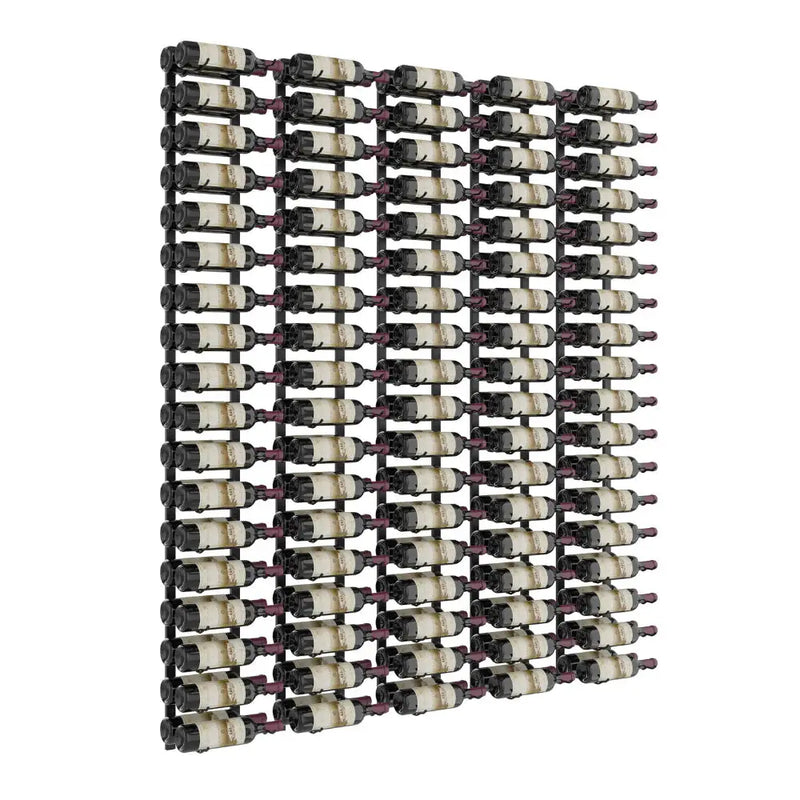 W Series Feature 6 Wall Mounted Metal Wine Rack kit