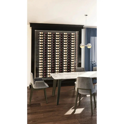 W Series Feature 6 Wall Mounted Metal Wine Rack kit