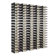 W Series Feature 6 Wall Mounted Metal Wine Rack kit