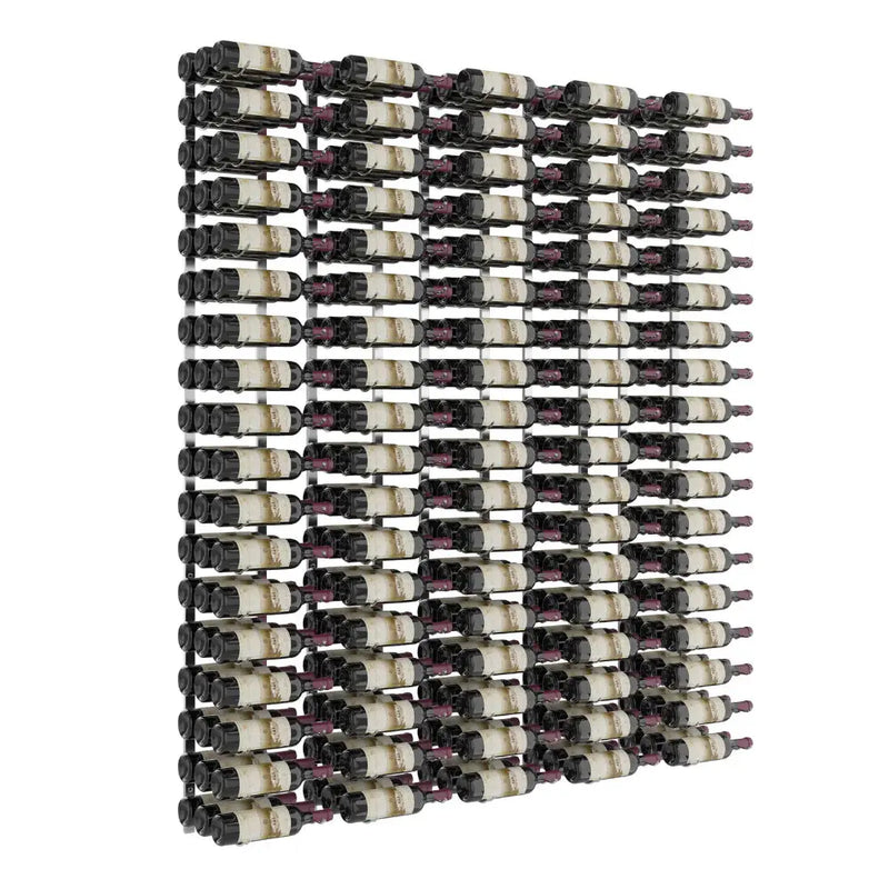 W Series Feature 6 Wall Mounted Metal Wine Rack kit