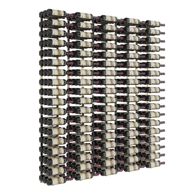 W Series Feature 6 Wall Mounted Metal Wine Rack kit