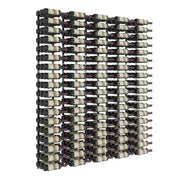 W Series Feature 6 Wall Mounted Metal Wine Rack kit