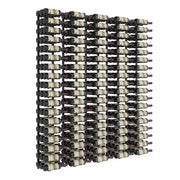 W Series Feature 6 Wall Mounted Metal Wine Rack kit