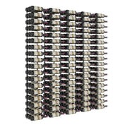 W Series Feature 6 Wall Mounted Metal Wine Rack kit