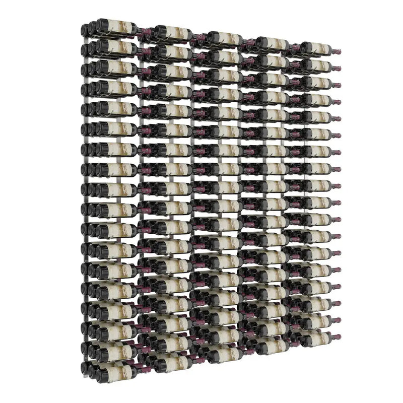 W Series Feature 6 Wall Mounted Metal Wine Rack kit