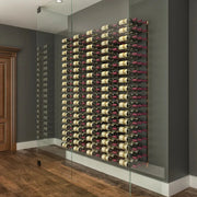 W Series Feature 6 Wall Mounted Metal Wine Rack kit