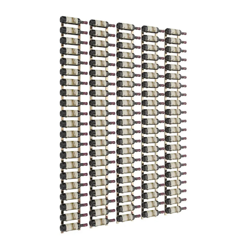 W Series Feature 7 Wall Mounted Metal Wine Rack Kit