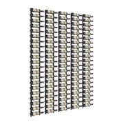 W Series Feature 7 Wall Mounted Metal Wine Rack Kit