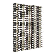 W Series Feature 7 Wall Mounted Metal Wine Rack Kit