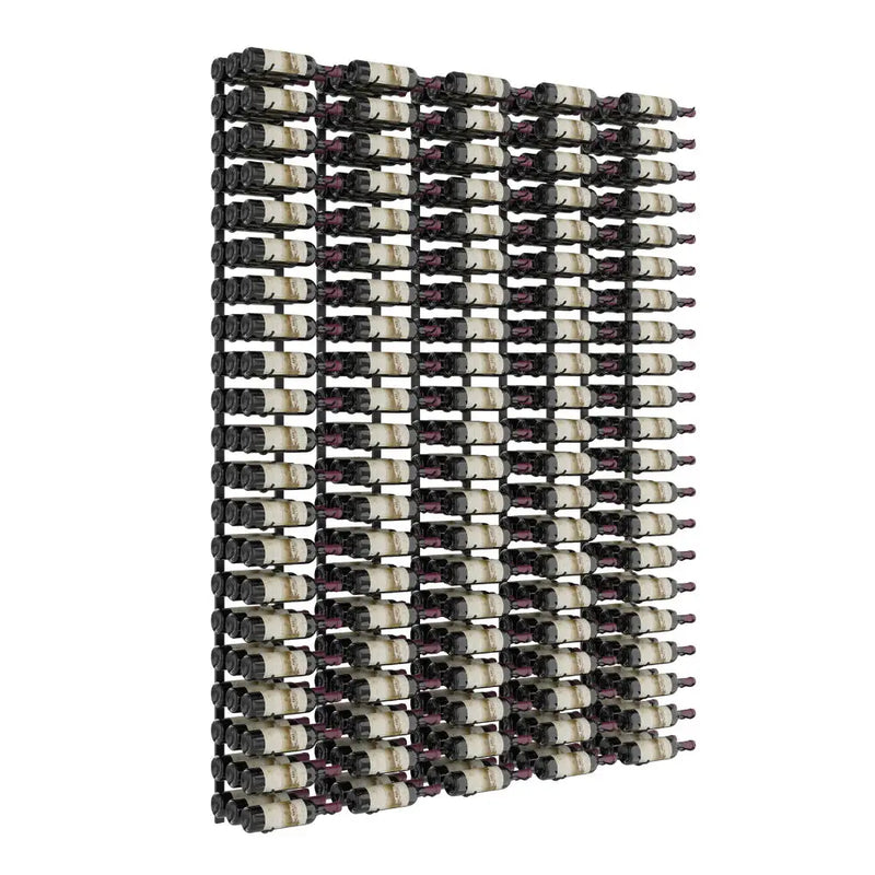 W Series Feature 7 Wall Mounted Metal Wine Rack Kit