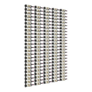 W Series Feature Wall 8 Wall Mounted Metal Wine Rack Kit