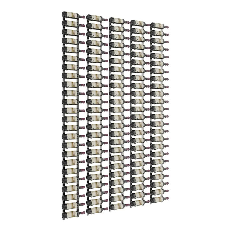 W Series Feature Wall 8 Wall Mounted Metal Wine Rack Kit