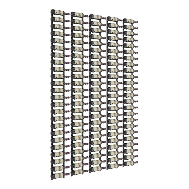 W Series Feature Wall 8 Wall Mounted Metal Wine Rack Kit