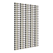 W Series Feature Wall 8 Wall Mounted Metal Wine Rack Kit