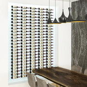 W Series Feature Wall 8 Wall Mounted Metal Wine Rack Kit