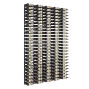 W Series Feature Wall 8 Wall Mounted Metal Wine Rack Kit