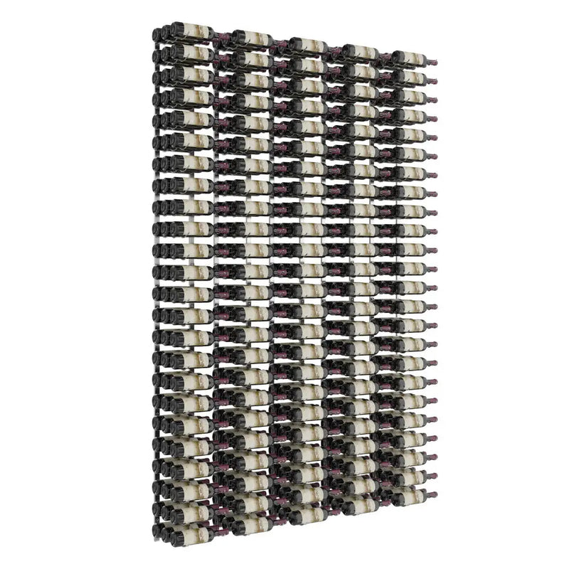 W Series Feature Wall 8 Wall Mounted Metal Wine Rack Kit