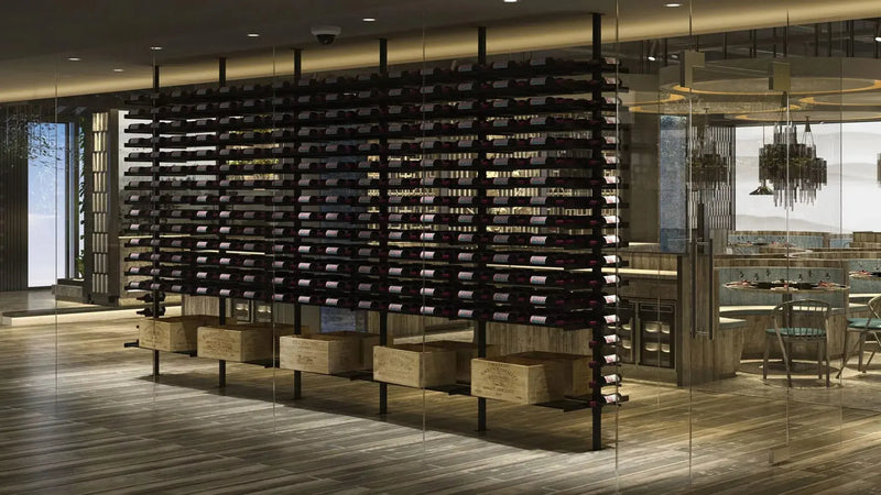 Evolution Double Sided Wine Wall Post Kit